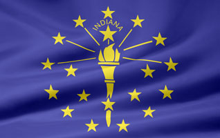 Indiana flag picture