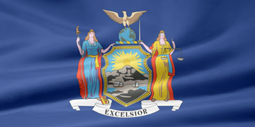 New York flag picture